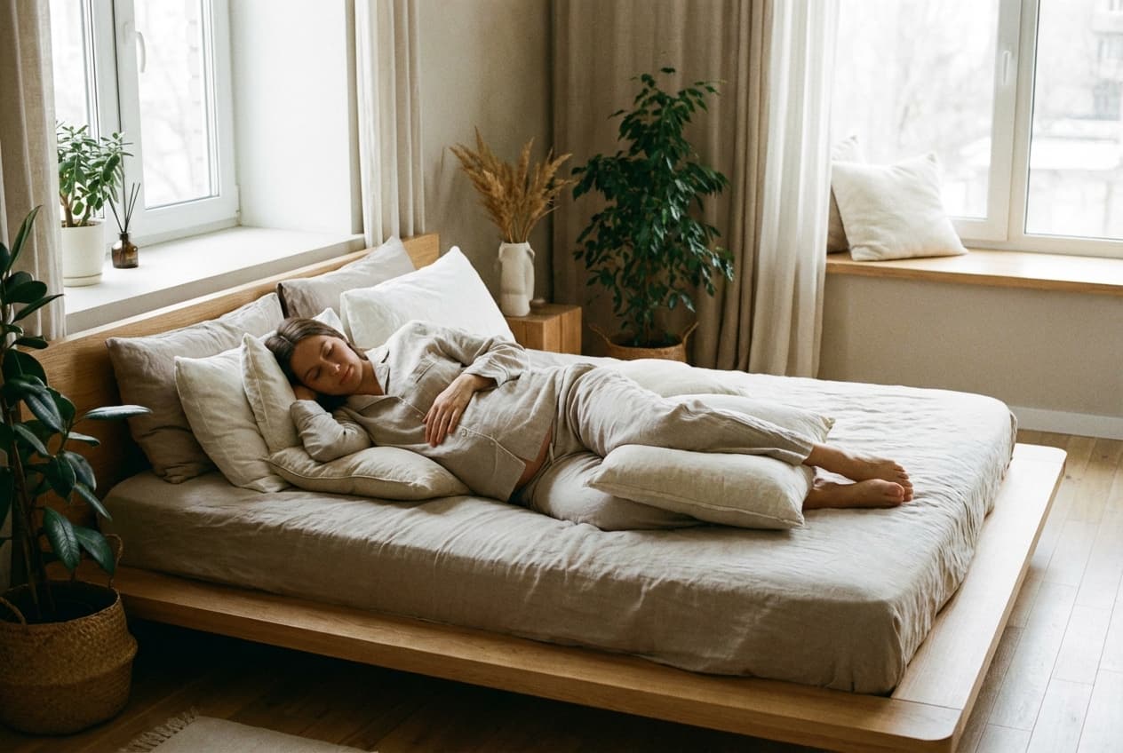 Gebelikte İdeal Uyku Pozisyonları: Anne ve Bebek İçin En Sağlıklısı